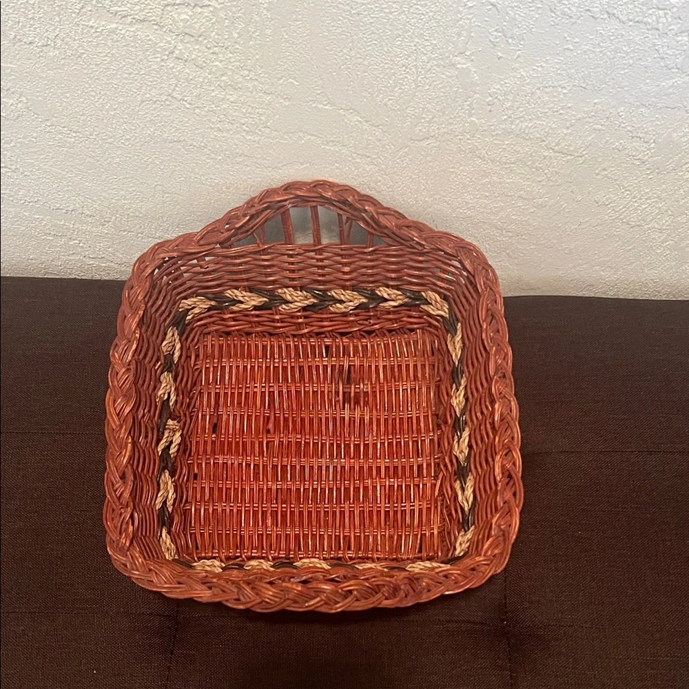 #1446** Handmade Brown Basket